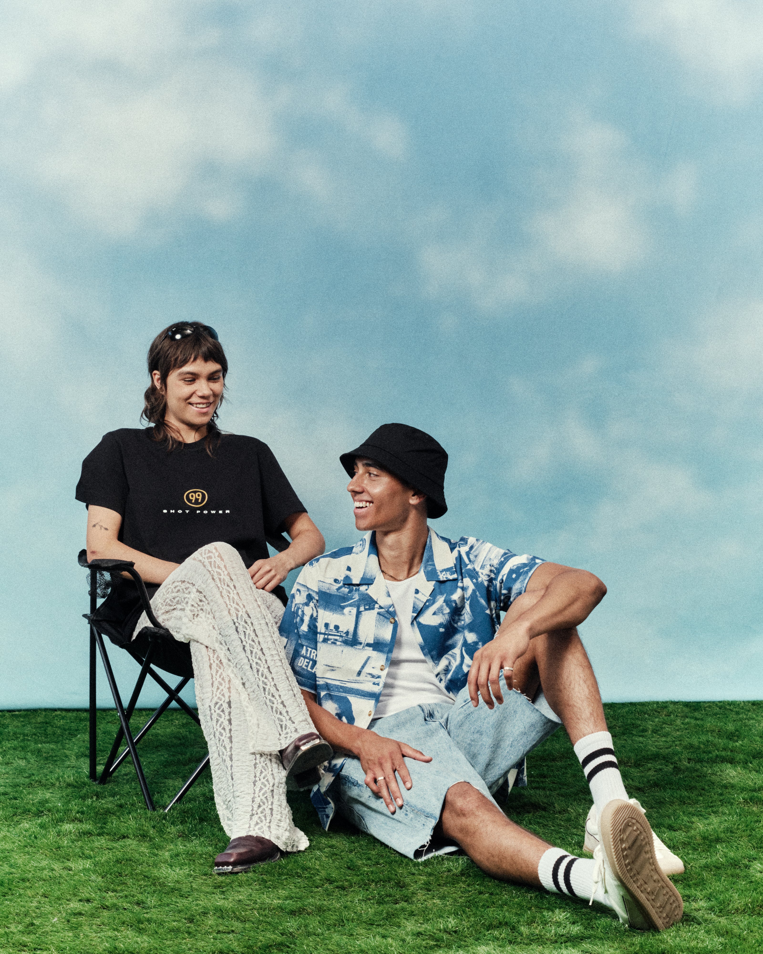 AOF | Airport Button Down Shirt | Graphic Print | Art of Football