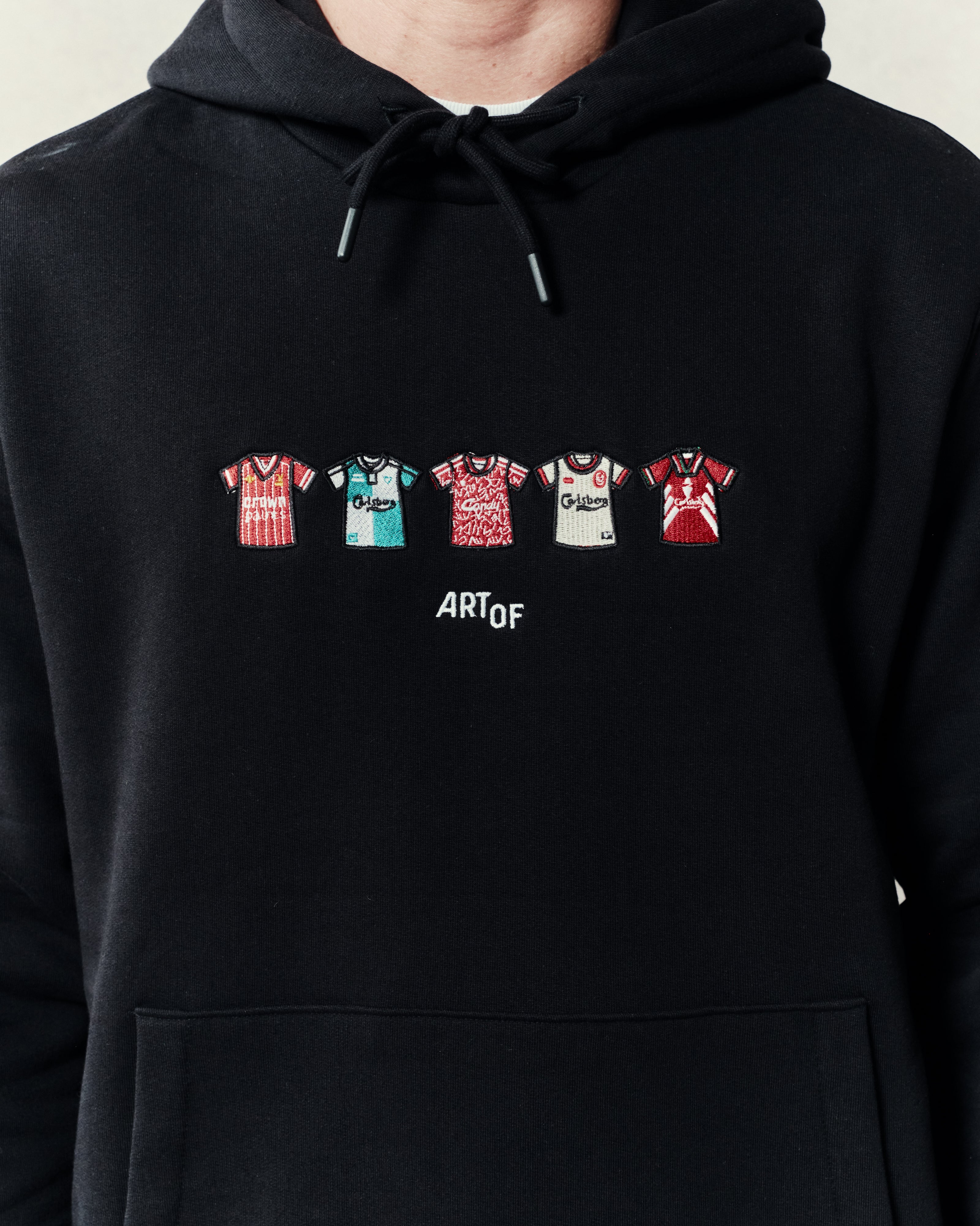 ART OF LFC Embroidered Classics Black Hoodie | Shop Football