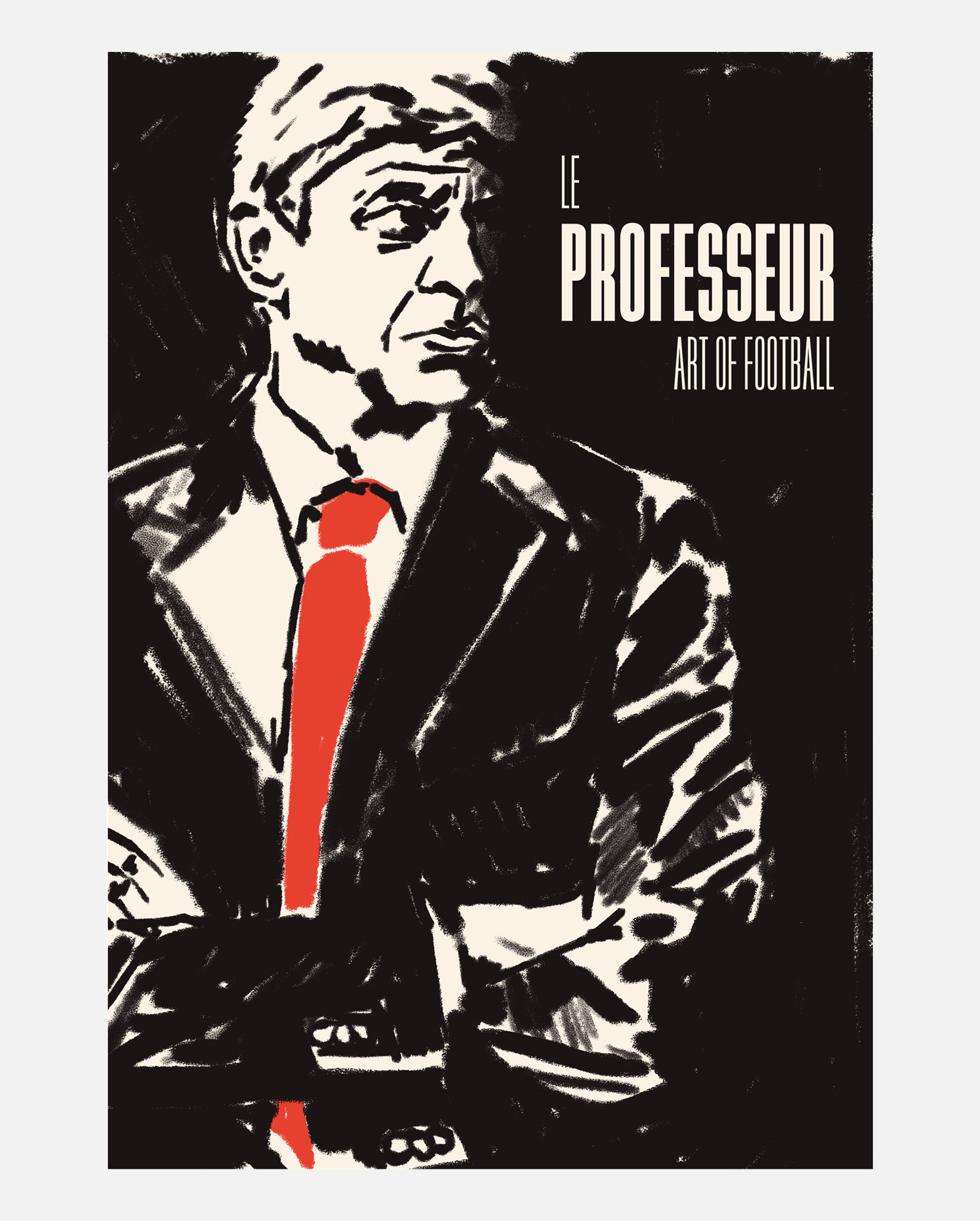 AOF Le Professeur | Wall Art | Art of Football