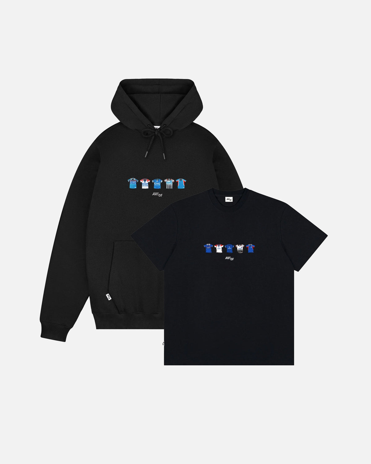 ART OF x Rangers Classics Bundle | RFC Football Hoodie & T-Shirt