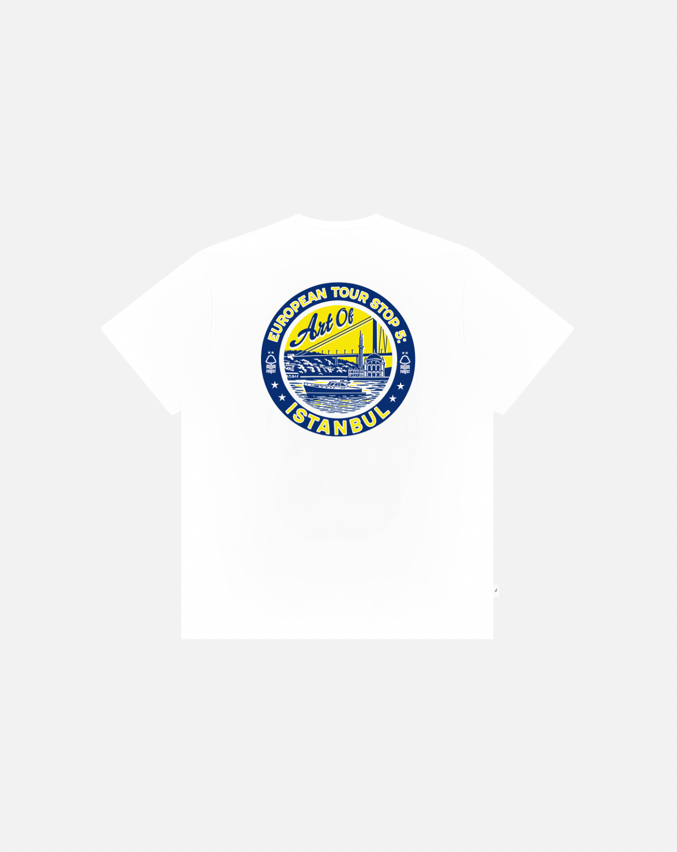 ART OF x Forest In Istanbul Tee | NFFC White Graphic Football T-shirt
