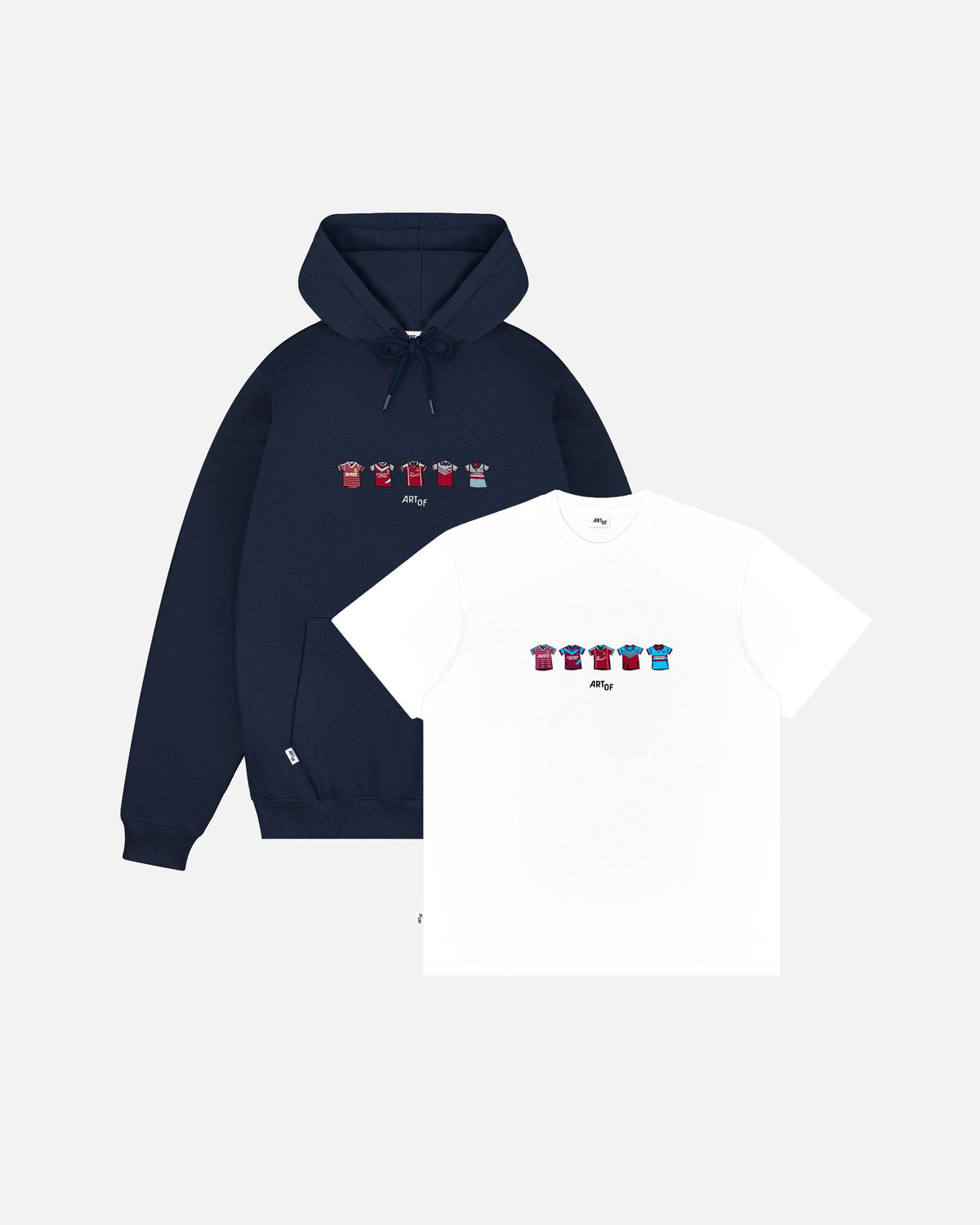 ART OF x West Ham Classics Bundle | WHUFC Football Hoodie & T-shirt