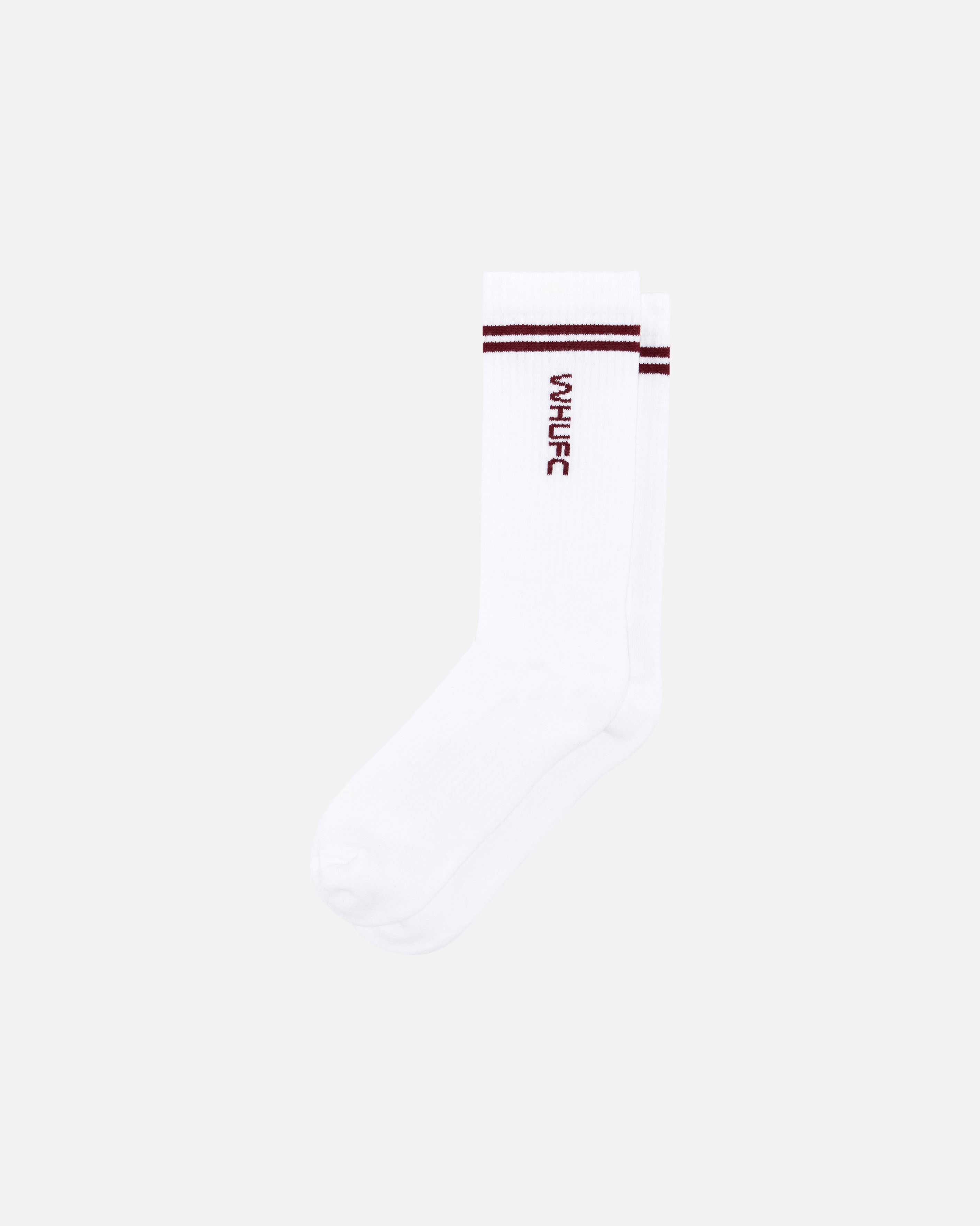 ART OF Football x West Ham Stripe Socks | AOF White Accessories