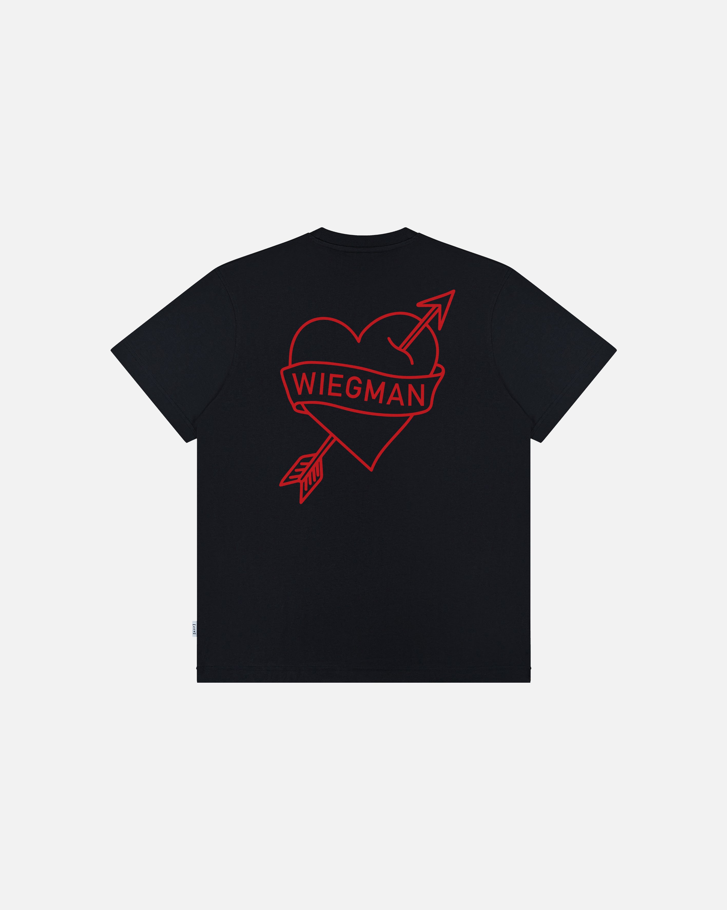 AOF I Heart The Boss Tee | Black Graphic T-shirt | Art of Football