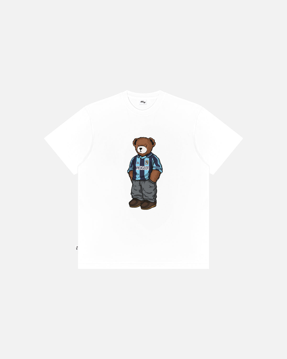 ART OF x Coventry Home Pickles Tee | White Graphic Football T-shirt