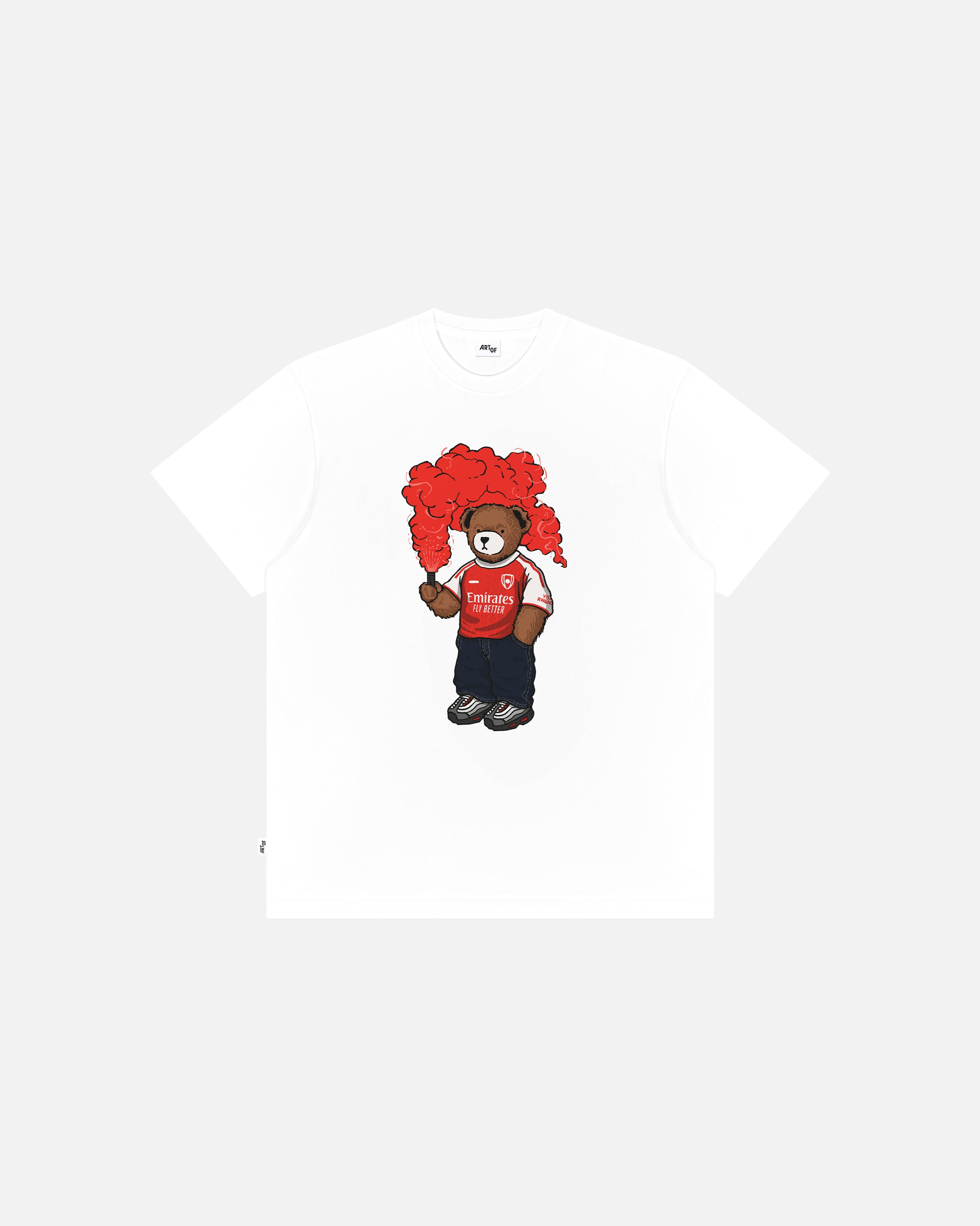 ART OF AFC Champions Pickles Tee | White Graphic Football T-shirt