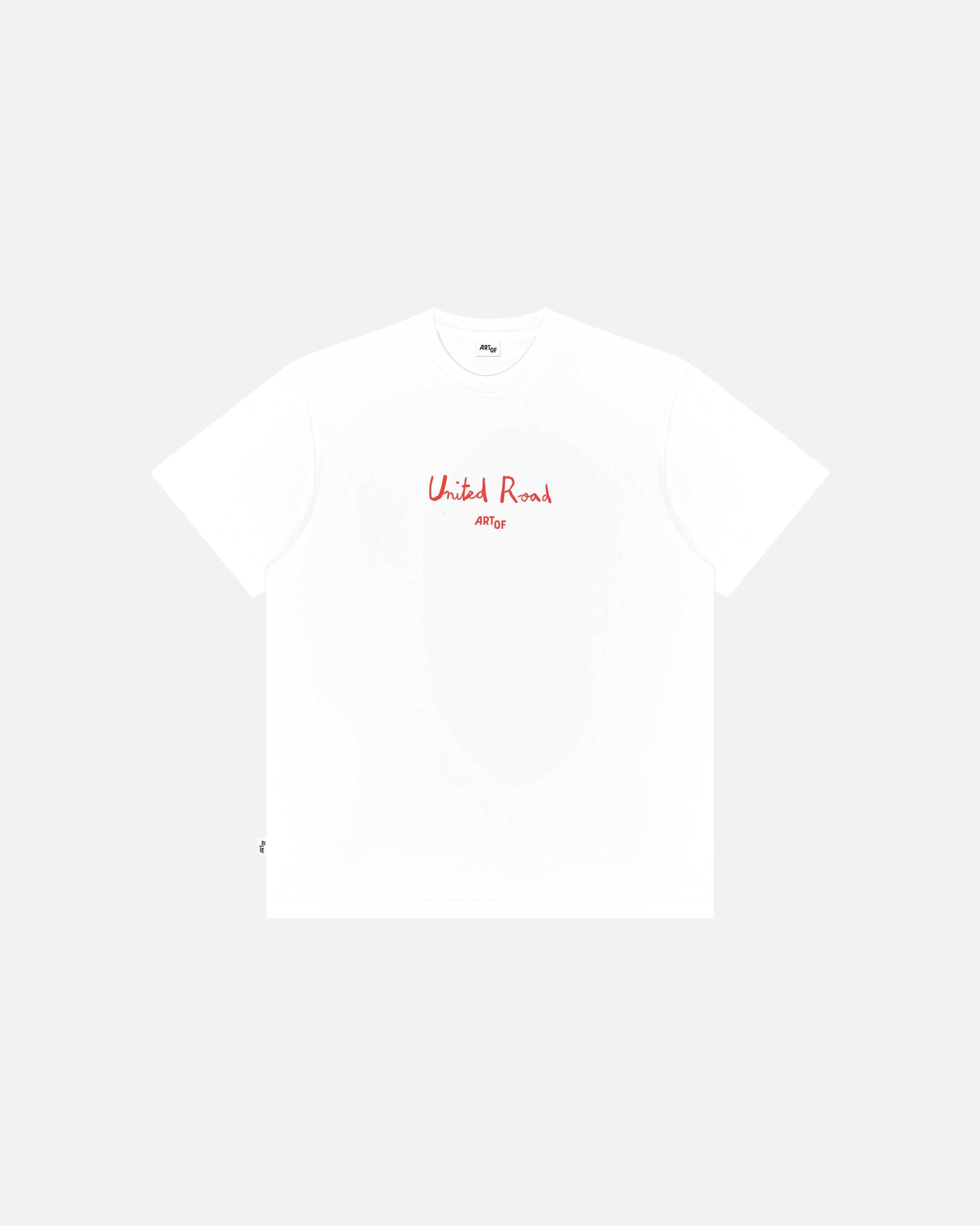 ART OF United 12th Man Tee | White Graphic Football T-shirt