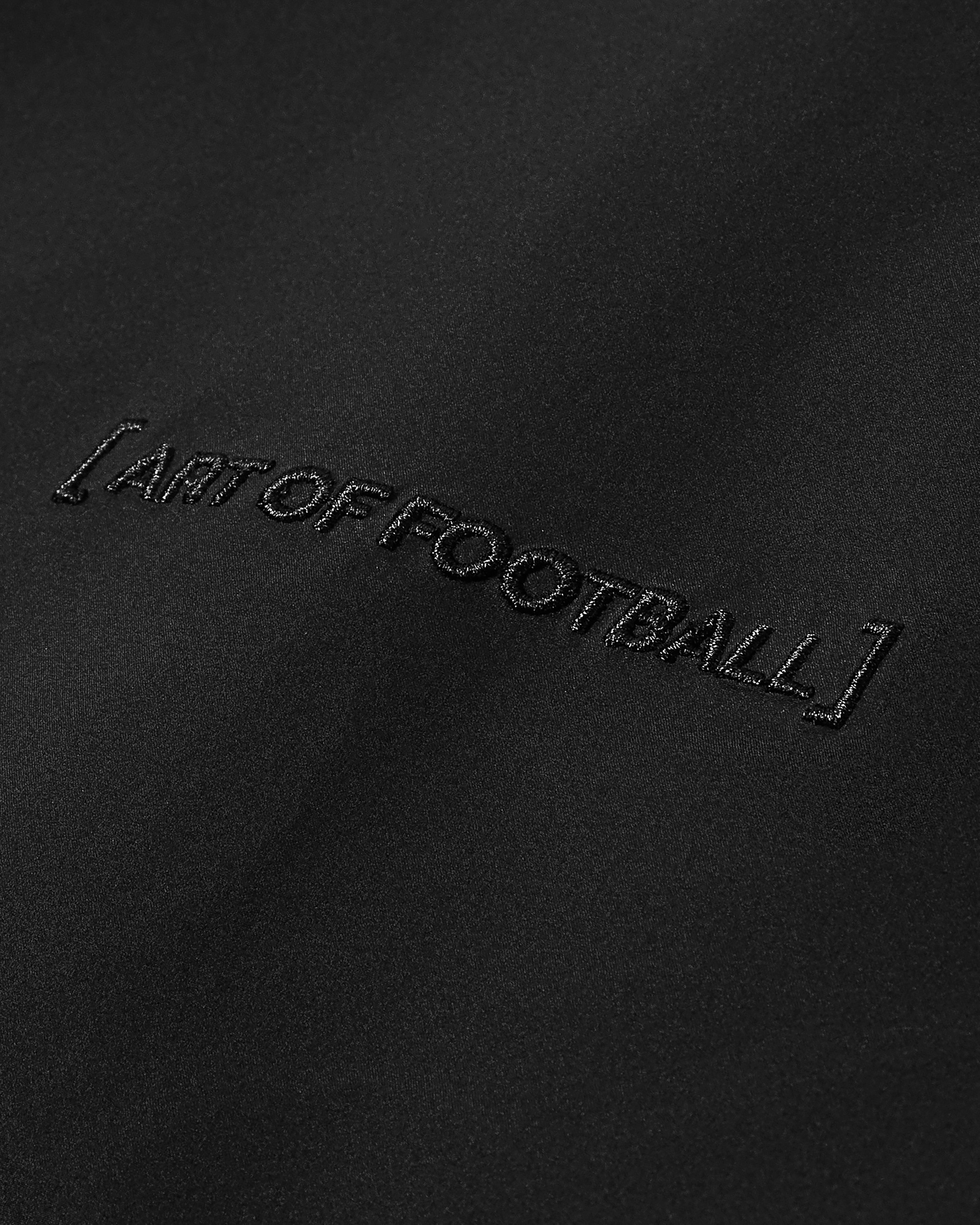 AOF Hibernian Shell Jacket | Black Coat | Art of Football