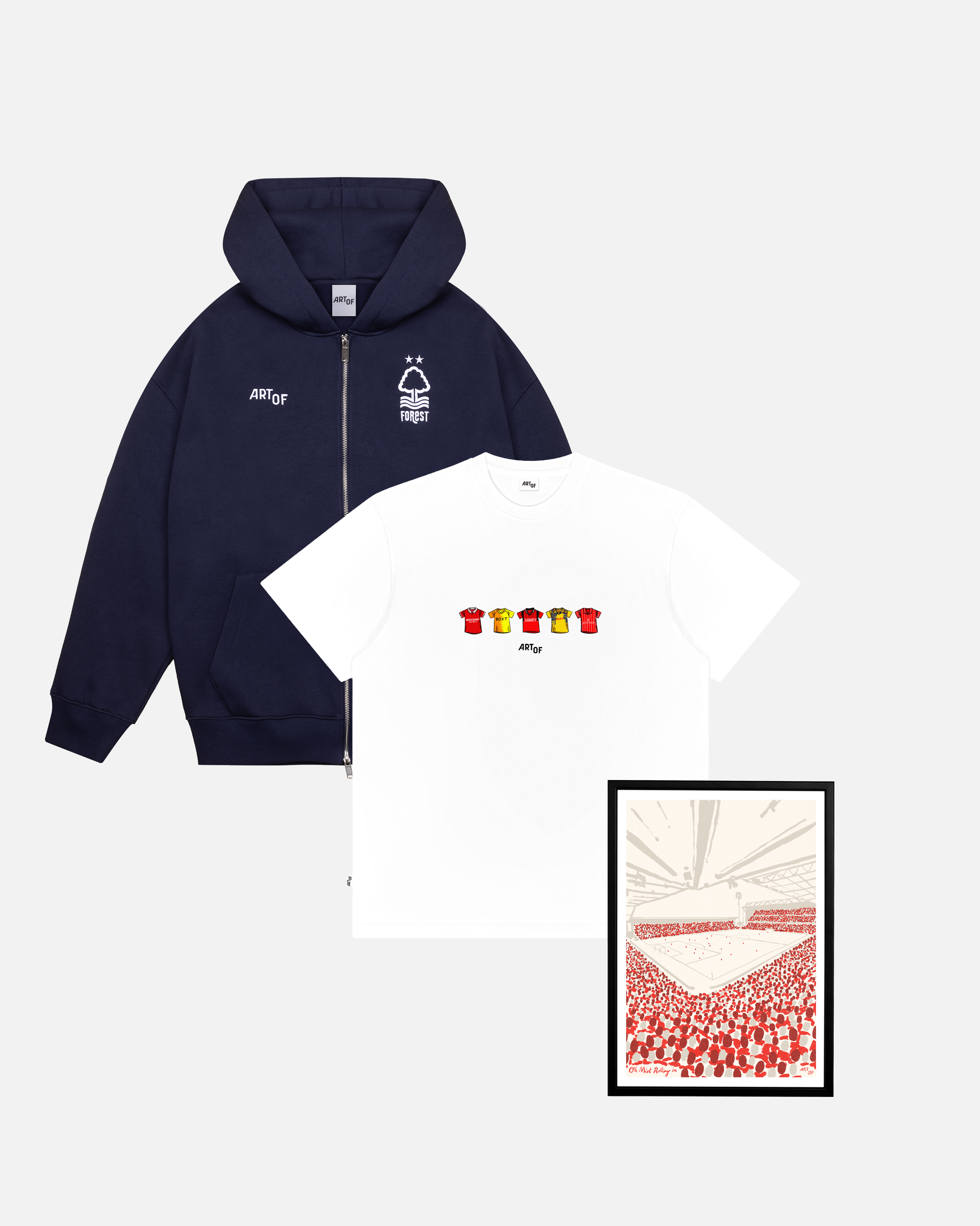 ART OF x Forest New Season Starter Pack | Football Hoodie, Tee & Print