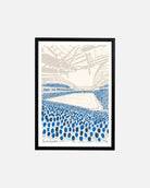 ART OF x Brighton Twelfth Man Framed Print | Football Wall Art