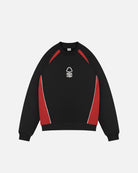 ART OF x Nottingham Forest Black Panelled Sweat | NFFC Football Merch
