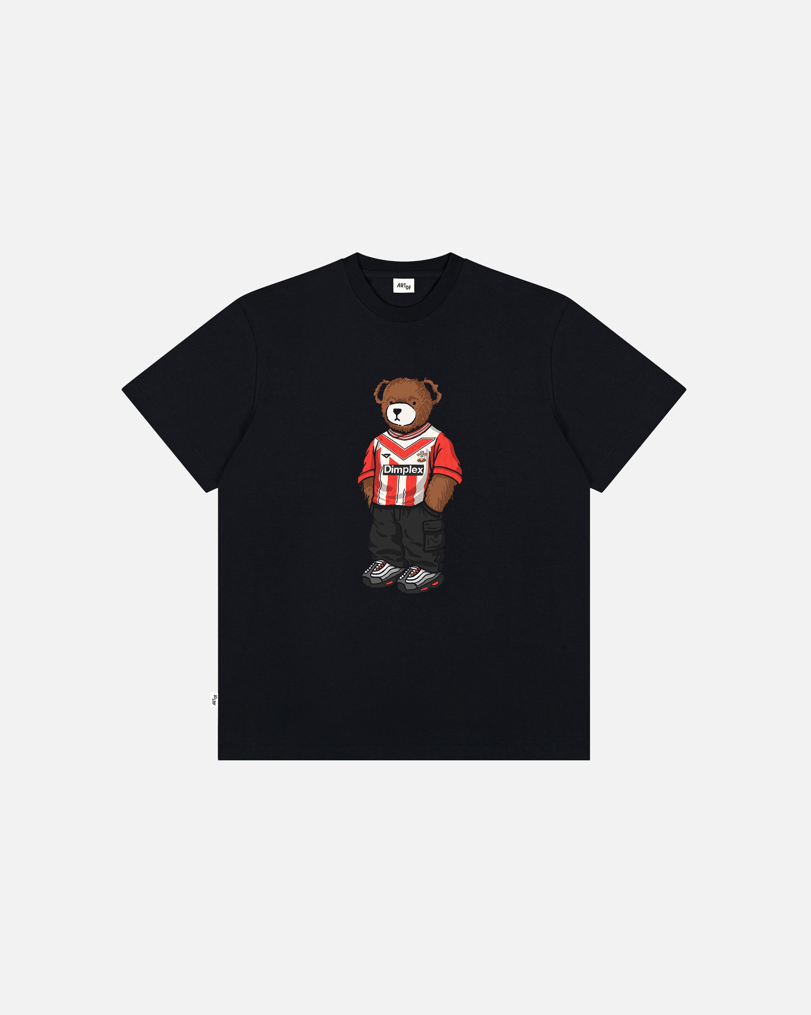 ART OF x Southampton Home Pickles | Black Graphic Football T-shirt