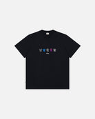 ART OF Toon Printed Classics Tee | Black Graphic Football T-shirt