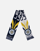 AOF x Leeds 90s Scarf | Knitted Accessories | Art of Football