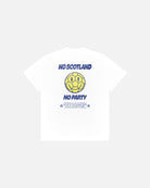 ART OF No Scotland No Party Tee | White graphic Football T-shirt