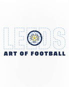AOF Leeds 90s Tee | White Graphic T-shirt | Art of Football