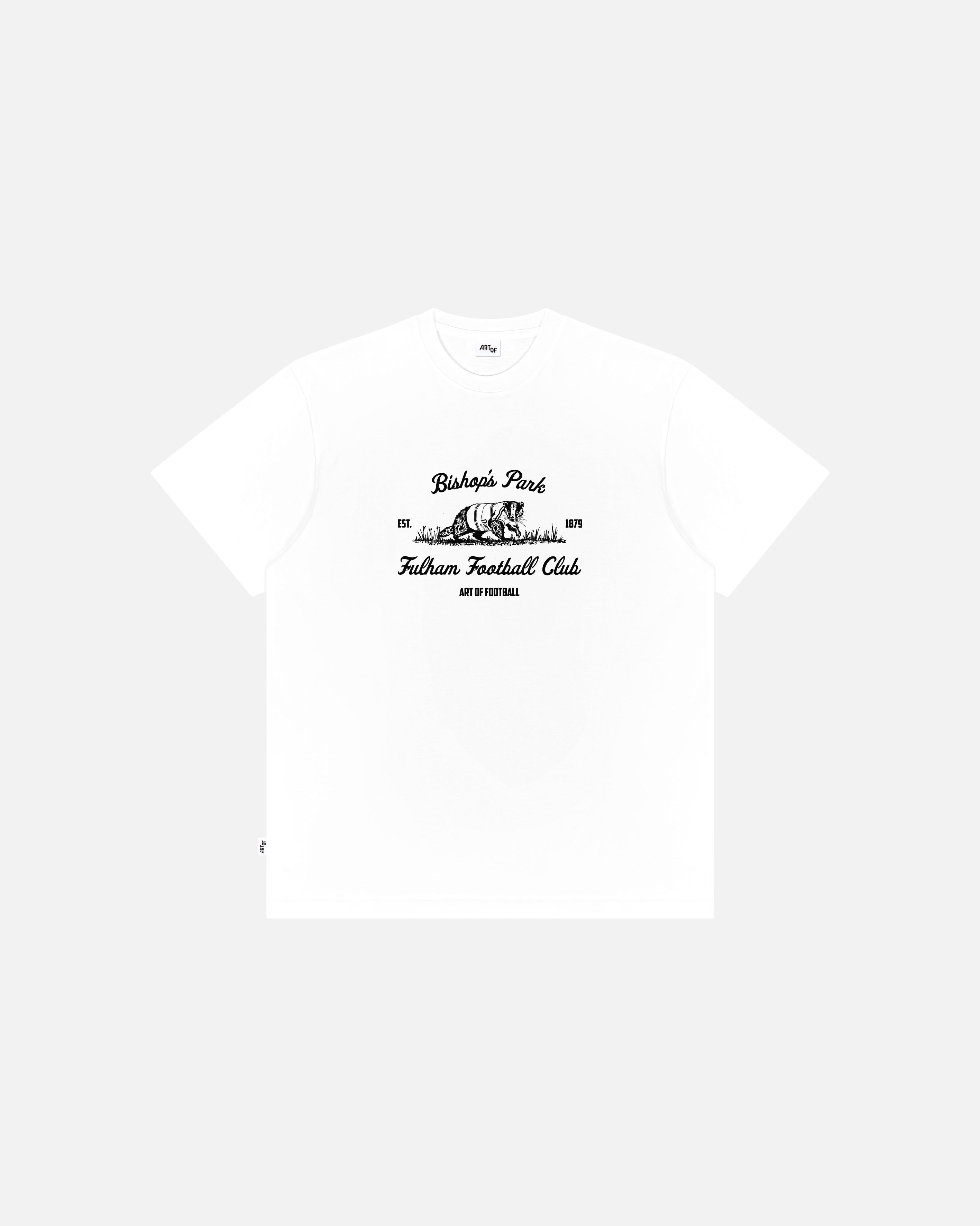 ART OF Football x Fulham Bishops Park Stroll | AOF FFC White T-shirt