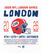 ART OF x NLF | London Games Tee | White American Football T-Shirt