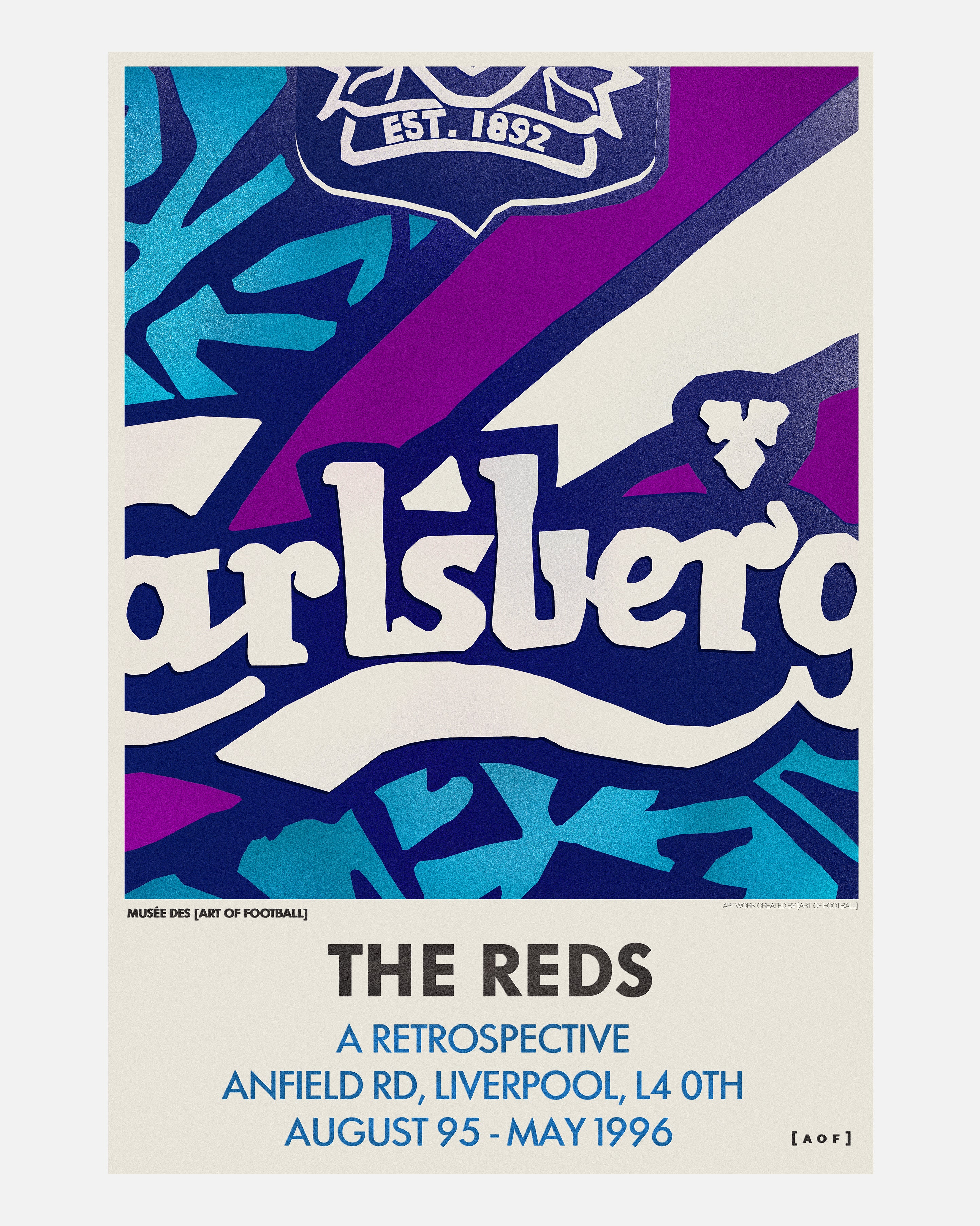 The Reds 95/96 - Print